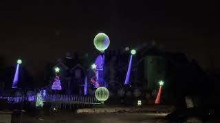 Larsen Christmas Lights 2020 Show Elburn IL [upl. by Sirac263]