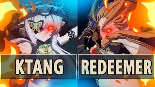 GBVSR🔥Ktang Narmaya BButterfly Vs Redeemer Anre🔥 High Level Gameplay [upl. by Kilmarx]