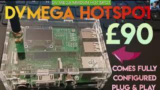 DV MEGA  MMDVM HOTSPOT  DMR DSTAR C4FM amp MORE  no audio on video [upl. by Atteynad28]