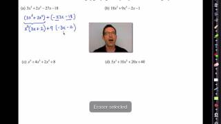 Common Core Algebra IIUnit 6Lesson 5Factoring by Grouping [upl. by Whitver944]