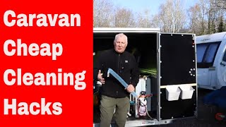 Caravan Cheap Cleaning Hacks [upl. by Kenney]