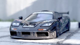 Mini GT McLaren F1 GTR 59 1995 Le Mans 24Hr Winner Unboxing and Closer Look [upl. by Nissa]