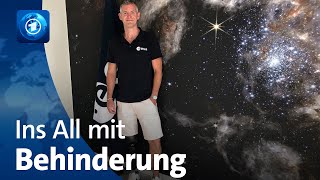 John McFall will als erster Astronaut mit Behinderung ins All fliegen [upl. by Esela]