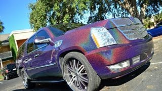 Outrageous Spectraflair Escalade Sitting on 26quot Lexani [upl. by Lenwood]