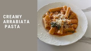 Creamy Arrabiata Pasta Recipe under 60 seconds shorts [upl. by Andrien751]