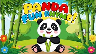 panda song  animal song for kids  nursery rhymes amp babies songs [upl. by Yvaht]