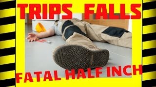 Slips Trips amp Falls  The Fatal Half Inch  Safety Training Video [upl. by Knudson]