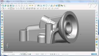 Dividing Solids in PowerSHAPE 2014 [upl. by Annadiane]