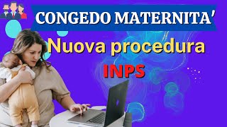 CONGEDO MATERNITÀ FLESSIBILE NUOVA PROCEDURA INPS [upl. by Lavinia]