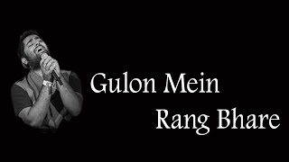 Gulon Mein Rang Bhare  Haider 2014  Arijit Singh  Vishal Bhardwaj  Gulzar [upl. by Llesram]