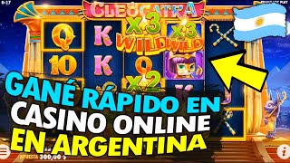 Gané 127000 ARS en casino online Argentina La máquina tragamonedas Cleocatra Casino en línea 2022 [upl. by Peters]