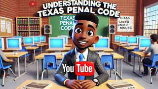 Texas PENAL Code in Under 2 Minutes [upl. by Sucy]