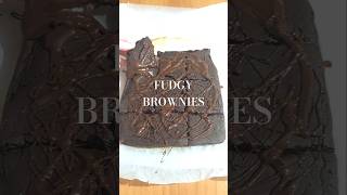 Yummiest Fudgy Brownies Must try out shorts cooking food fypyoutubeshorts asmr viral best [upl. by Anaimad]