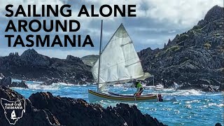 Ep 16  SOLO AROUND TASMANIA amp ACROSS BASS STRAIT IN A 13 OPEN DINGHY [upl. by Akihsat]