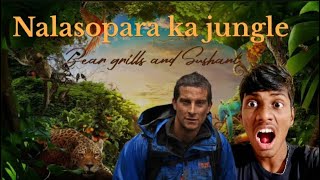 man versus wild Nallasopara ka Junglemaisushant20k comedy [upl. by Netnert91]