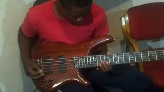 Prosper Mutize on the bass  Artist Philimon madzagwara [upl. by Elinet]