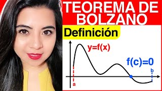 TEOREMA de BOLZANO EXPLICACIÓN e INTERPRETACIÓN GEOMÉTRICA [upl. by Orabla360]