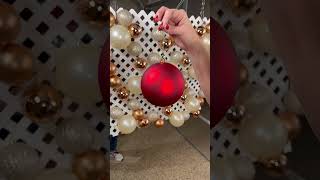 Christmas ORNAMENT CEILING Tutorial YOU Can Do It TOO [upl. by Nic981]