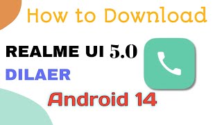 Realme Dialer  Realme UI 50  Android 14 Version New looks [upl. by Kassia48]