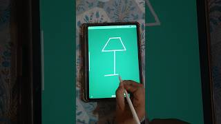 How to draw a Table lamp drawing from Tshorts drawing art [upl. by Yelena]