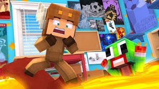 Minecraft Daycare  FLOOR IS LAVA CHALLENGE w UNSPEAKABLEGAMING [upl. by Lokcin]