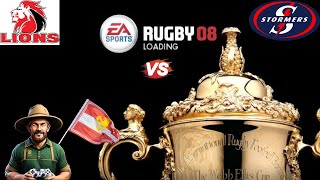 Lions vs Stormers rematch in RUGBY 08 [upl. by Naujal856]