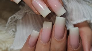 uñas naturales cubiertas con polygel [upl. by Anigal]