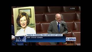 Rep Cohen Remarks on the Passing of Former First Lady Rosalynn Carter [upl. by Murial]