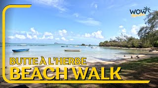 Hidden gem in the North Walk on Butte À Lherbe beach  Mauritius [upl. by Alitta]