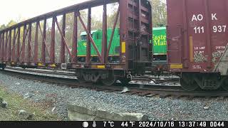 241020 South Facing Backyard Railcam [upl. by Krakow]