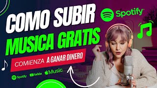 como distribuir musica gratis a spotify 2024 [upl. by Einattirb]