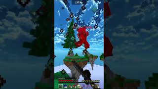 Epic Combo and Bed Destroy  Instant Victory 💥 minecraft hypixel [upl. by Arquit]