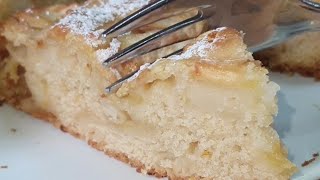 TORTA DI MELE SENZA UOVA LATTE E BURRO CON SUCCO DI ARANCIA [upl. by Krug]