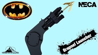 NECA Toys 1989 Batman GRAPNEL LAUNCHER REPLICA Video Review [upl. by Nnaecarg]