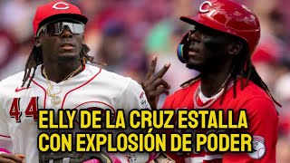 Elly De La Cruz Desata Su PoderActuación BrillanteExplosión de talento BATEA 54 frente Marlins [upl. by Kirch576]