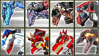 Repair Dino Robot Bundle 8 Dinosaurs  Random Armors  Eftsei Gaming [upl. by Adnof]