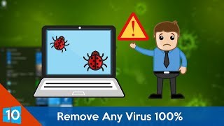 How to Remove Any Virus From Windows 10 For Free [upl. by Gillett]