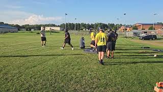 South Iredell football practice 4 [upl. by Nahgrom]