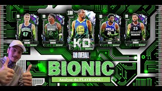 Analyse Playbook Bionic Kevin Durant 100ovr  NBA2K24 MyTEAM [upl. by Atilrak601]