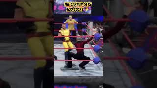 Picard laid out flat by Wolverine 😳 wwe2k24 gaming [upl. by Merilyn986]