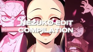 Demon slayer Edit Compilation 2 Nezuko edits [upl. by Kylynn]