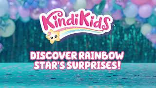 Kindi Kids  Rainbow Star Unicorn  Discover Rainbow Stars Surprises [upl. by Rezeile]