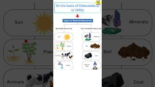 Difference between Renewable and Nonrenewable Resources shorts geography upsc [upl. by Zanze172]