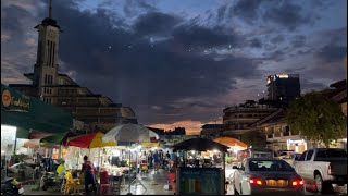 Phsar Nat Battambang in The Evening  Battambang Province Cambodia [upl. by Swaine]