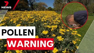 This is how you can protect yourself this pollen season  7NEWS [upl. by Solnit]