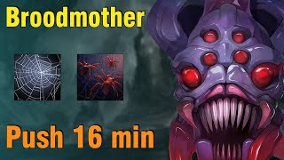 Can You Win Dota 2 in 16 Minutes with Broodmother  737d Dota 2 [upl. by Giesser654]