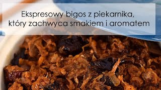 Ekspresowy bigos z piekarnika [upl. by Elocyn]