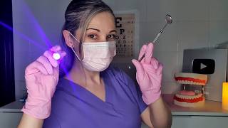 Clínica ASMR  Dentista  Revisión y Empaste Realista Roleplay Español [upl. by Naimed731]