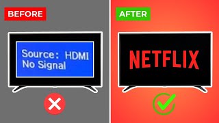 8 HDMI No Signal Fixes for Beginners [upl. by Yadsendew]