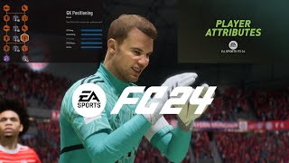 What Do FC 24 Goalkeeper Attributes Actually Mean 🤔🥅🧤 1 [upl. by Alyks]